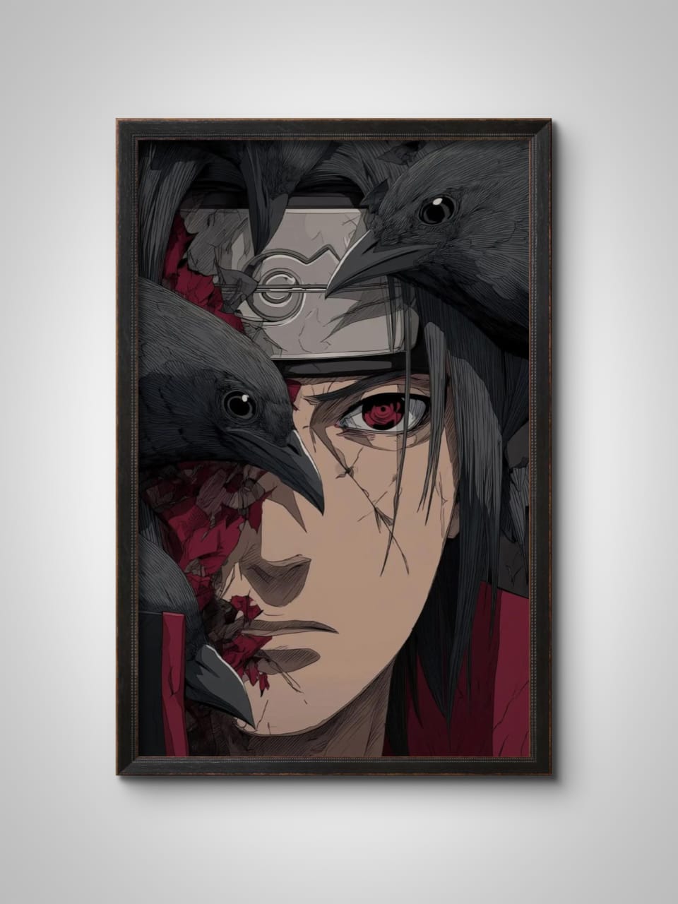Itachi Uchiha Wall Frame – Premium Anime Wall Art