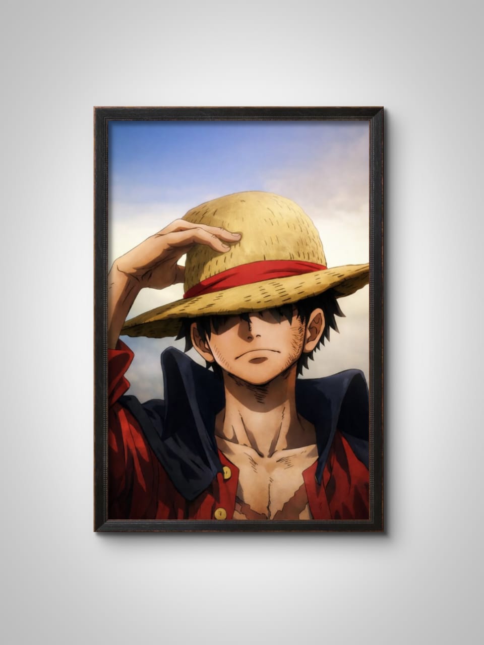 Monkey D. Luffy Wall Frame – Premium Anime Wall Art