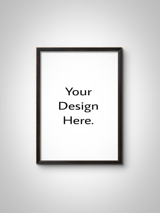 Custom Wall Frame – Your Design, Professionally Framed
