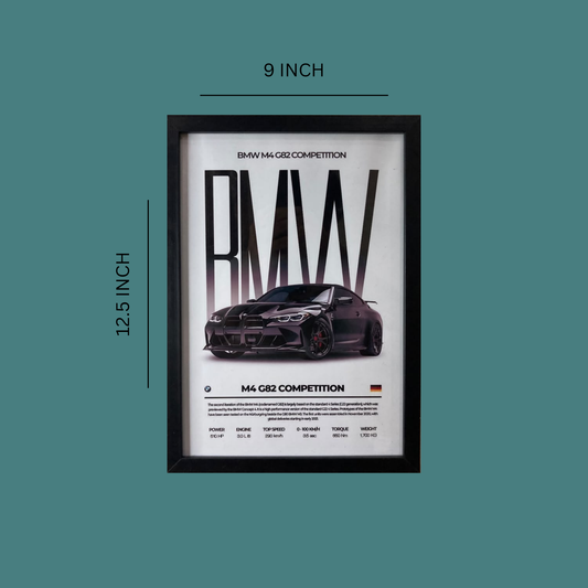 Premium Car Wall Frame | Automotive Wall Art for Car Enthusiasts